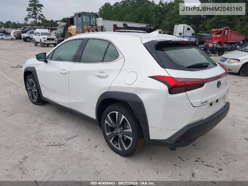 JTHP3JBH4M2045160 2021 Lexus Ux 200