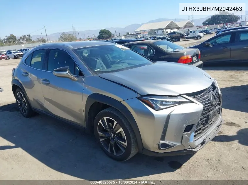 2021 Lexus Ux 200 VIN: JTHX3JBH7M2042463 Lot: 40525575