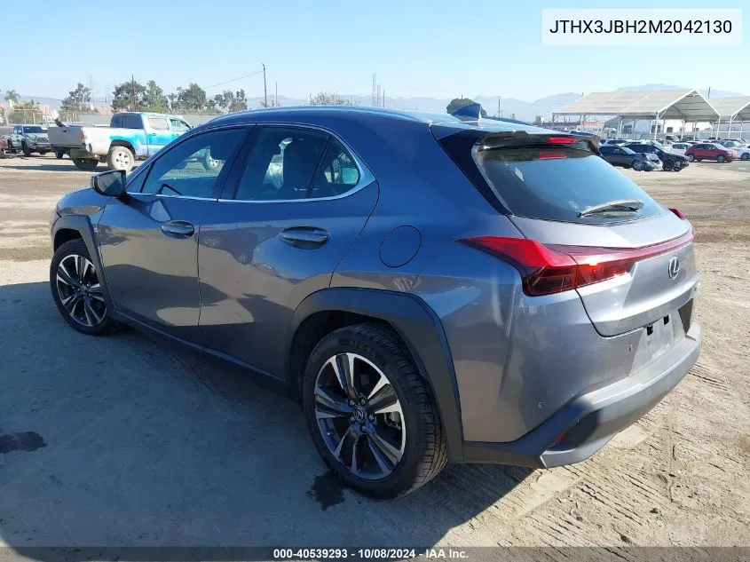 JTHX3JBH2M2042130 2021 Lexus Ux 200