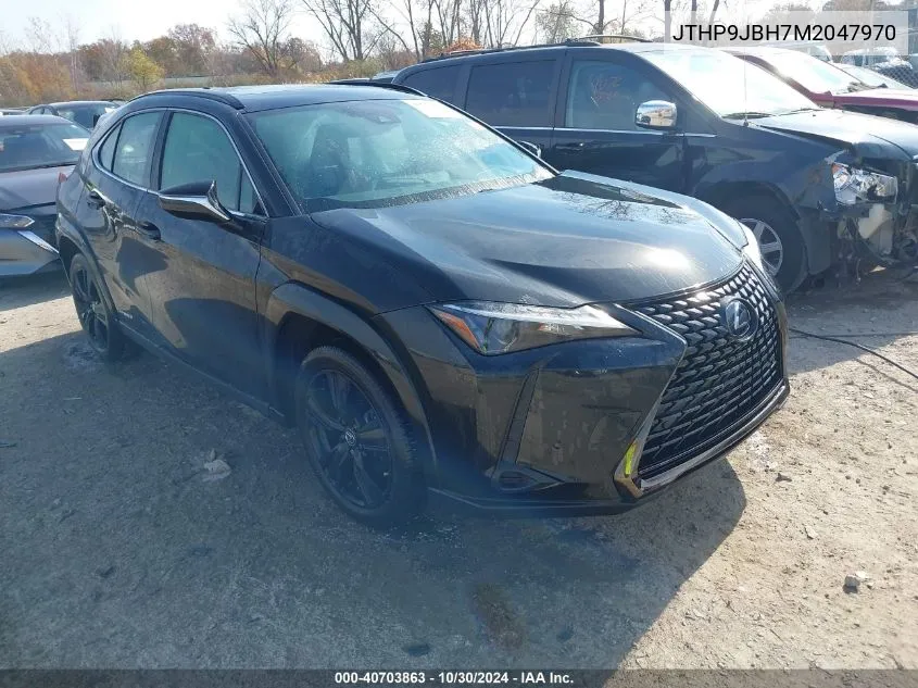 2021 Lexus Ux 250H VIN: JTHP9JBH7M2047970 Lot: 40703863