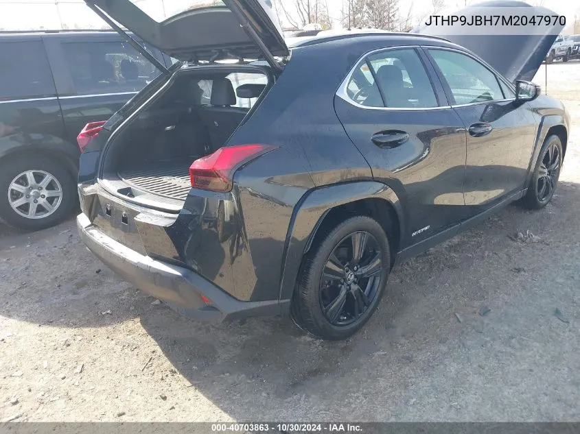 2021 Lexus Ux 250H VIN: JTHP9JBH7M2047970 Lot: 40703863