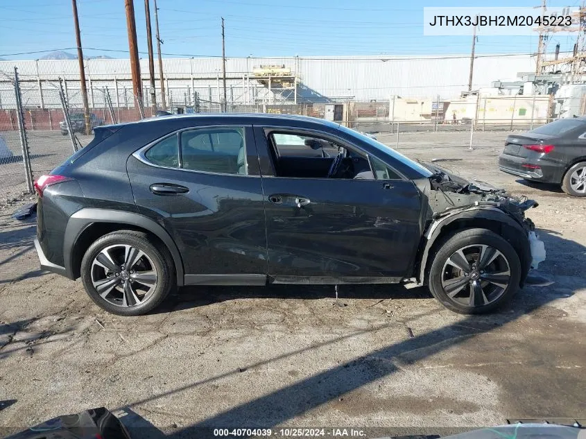 2021 Lexus Ux 200 VIN: JTHX3JBH2M2045223 Lot: 40704039