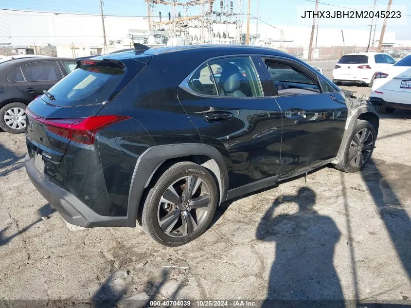 2021 Lexus Ux 200 VIN: JTHX3JBH2M2045223 Lot: 40704039