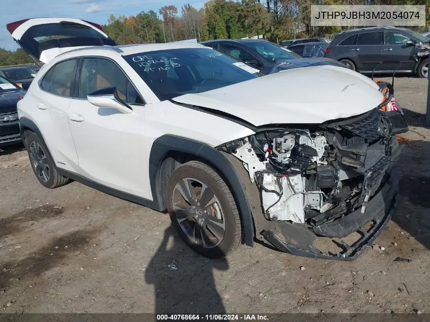 2021 Lexus Ux 250H VIN: JTHP9JBH3M2054074 Lot: 40768664