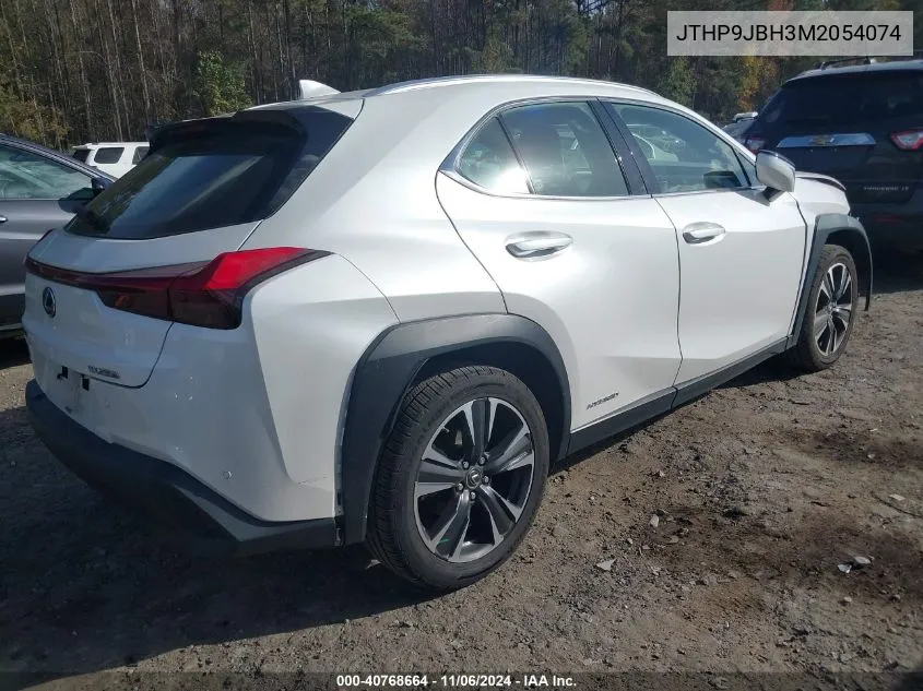 2021 Lexus Ux 250H VIN: JTHP9JBH3M2054074 Lot: 40768664