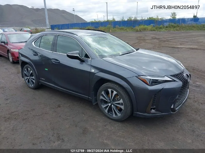 2022 Lexus Ux 250H Base/250H F Sport/250H Luxury VIN: JTHR9JBH0N2054897 Lot: 12112759