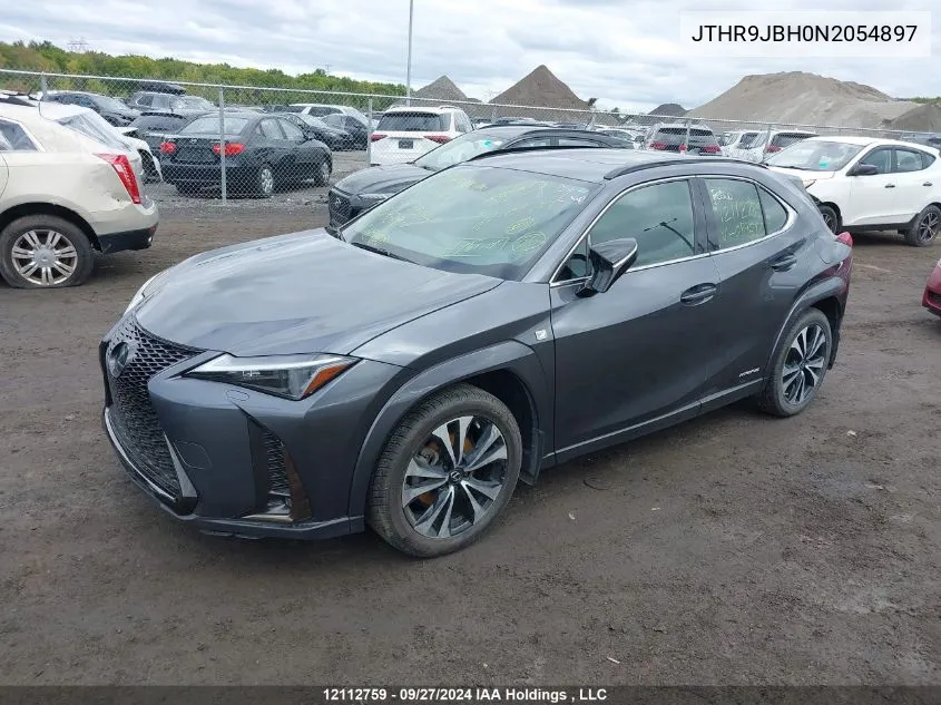 JTHR9JBH0N2054897 2022 Lexus Ux 250H Base/250H F Sport/250H Luxury