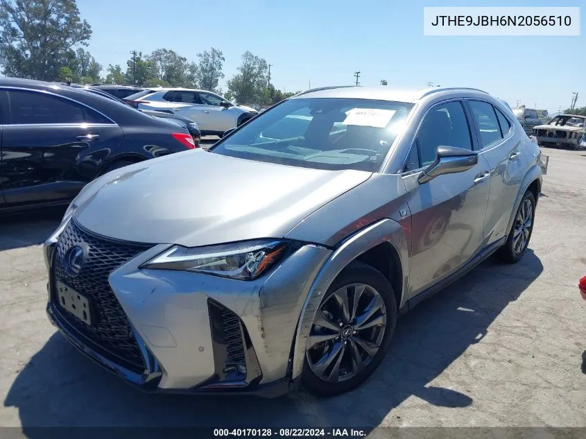 JTHE9JBH6N2056510 2022 Lexus Ux 250H F Sport