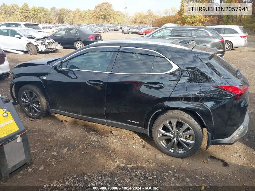 JTHR9JBH3N2057941 2022 Lexus Ux 250H F Sport