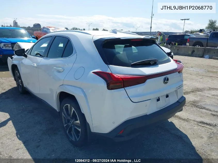 2023 Lexus Ux 250H VIN: JTHL9JBH1P2068770 Lot: 12084312