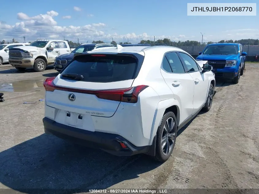 2023 Lexus Ux 250H VIN: JTHL9JBH1P2068770 Lot: 12084312