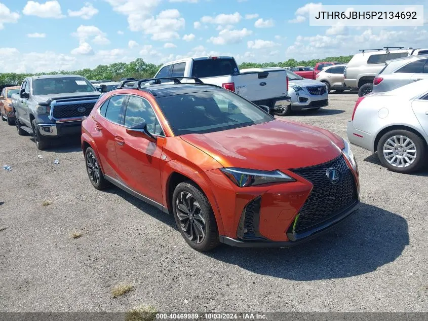 2023 Lexus Ux 250H F Sport Handling VIN: JTHR6JBH5P2134692 Lot: 40469989