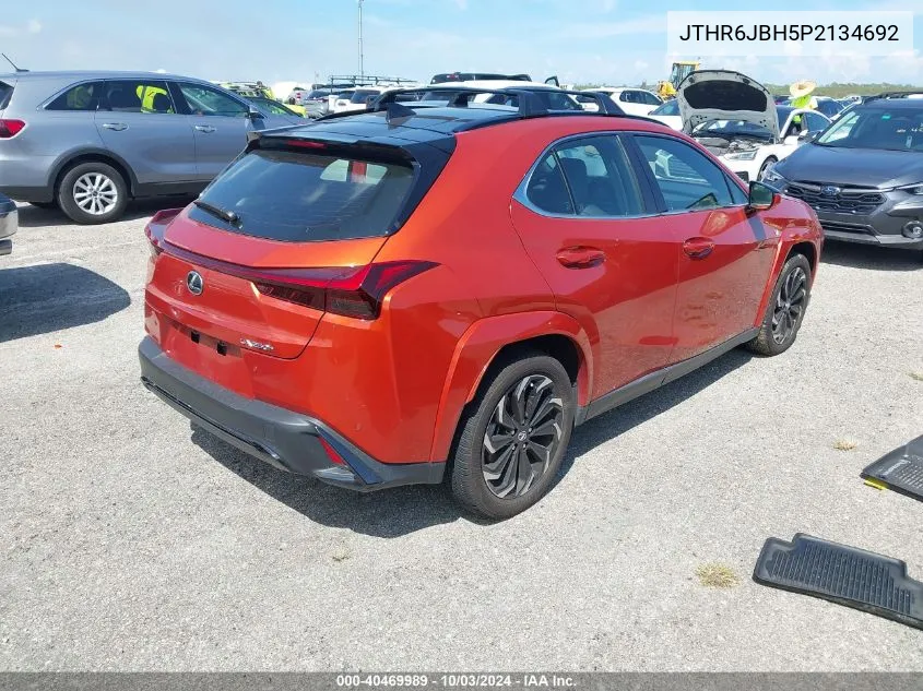 2023 Lexus Ux 250H F Sport Handling VIN: JTHR6JBH5P2134692 Lot: 40469989