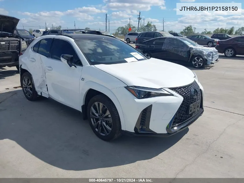 2023 Lexus Ux 250H F Sport Handling VIN: JTHR6JBH1P2158150 Lot: 40645797