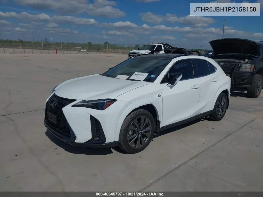 2023 Lexus Ux 250H F Sport Handling VIN: JTHR6JBH1P2158150 Lot: 40645797