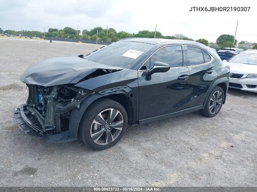 JTHX6JBH0R2190307 2024 Lexus Ux 250H