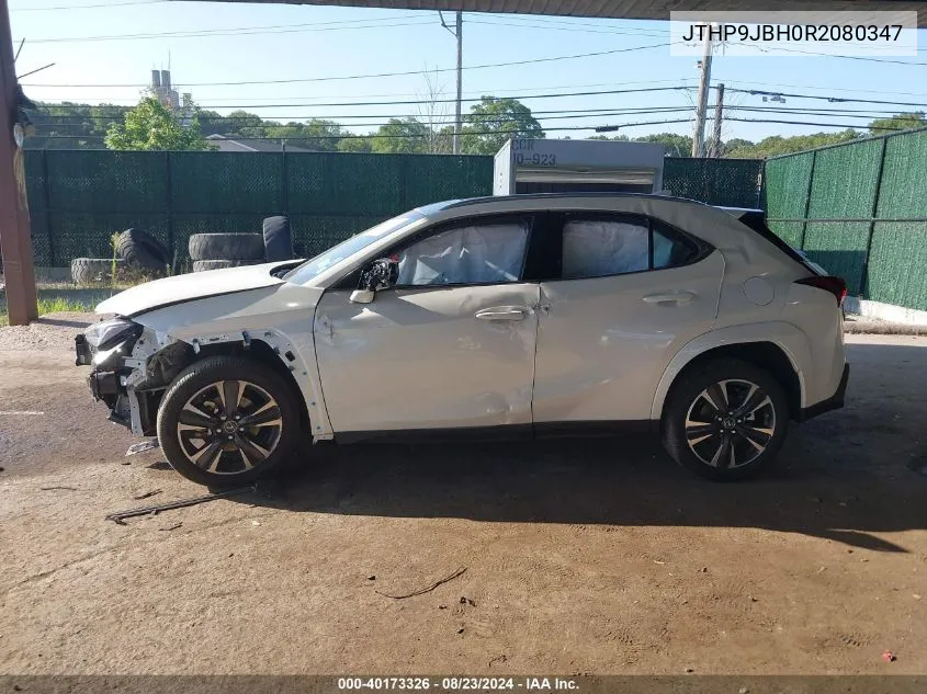 2024 Lexus Ux 250H Premium VIN: JTHP9JBH0R2080347 Lot: 40173326