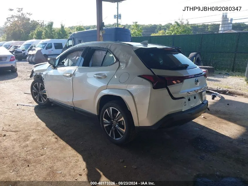 2024 Lexus Ux 250H Premium VIN: JTHP9JBH0R2080347 Lot: 40173326