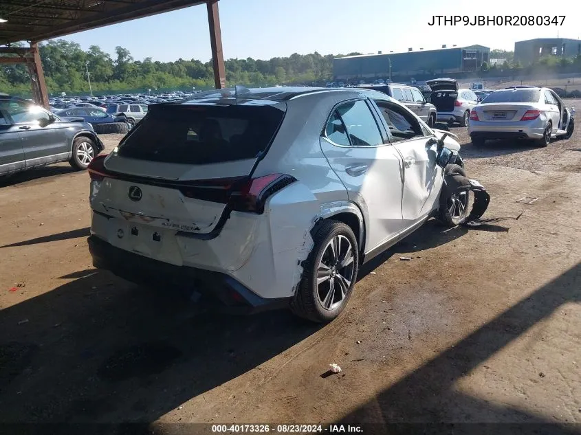 2024 Lexus Ux 250H Premium VIN: JTHP9JBH0R2080347 Lot: 40173326