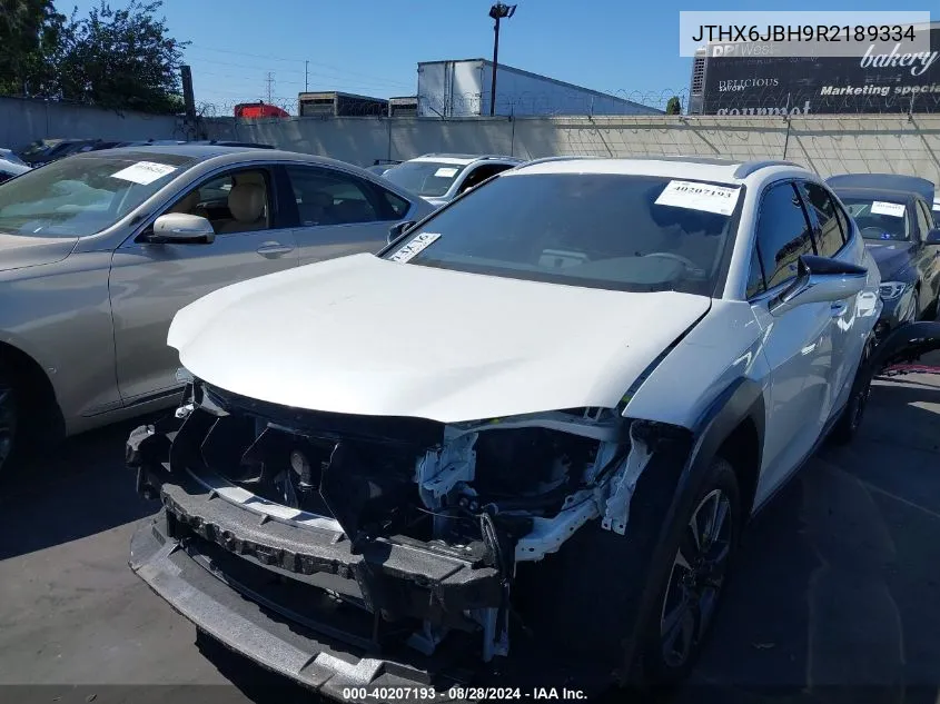 JTHX6JBH9R2189334 2024 Lexus Ux 250H