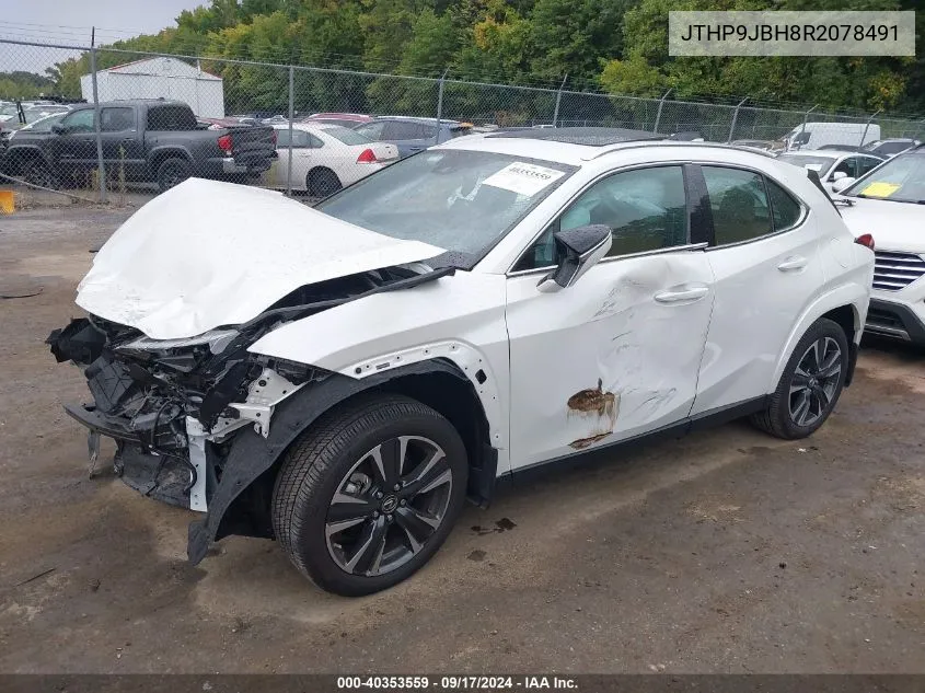 2024 Lexus Ux 250H Premium VIN: JTHP9JBH8R2078491 Lot: 40353559