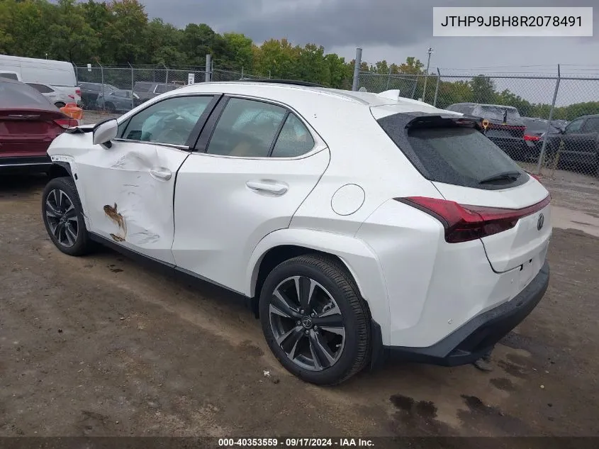 2024 Lexus Ux 250H Premium VIN: JTHP9JBH8R2078491 Lot: 40353559