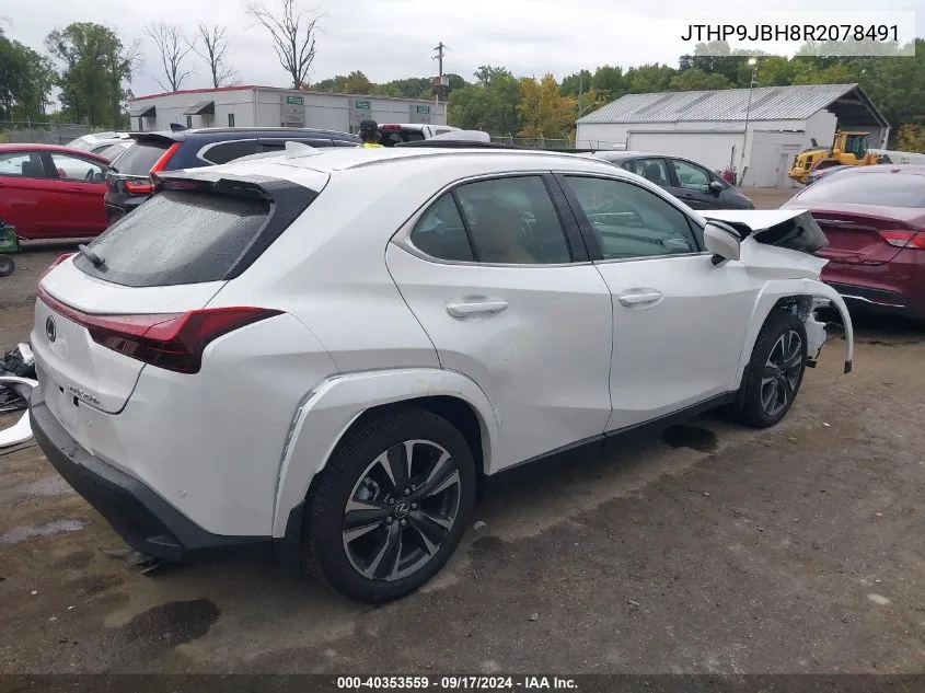 2024 Lexus Ux 250H Premium VIN: JTHP9JBH8R2078491 Lot: 40353559