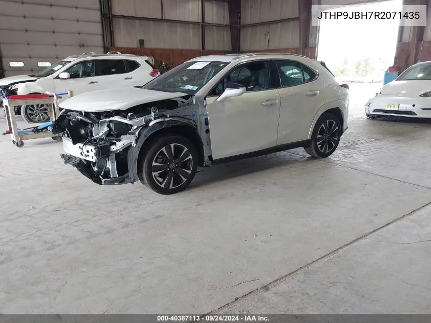 2024 Lexus Ux 250H Premium VIN: JTHP9JBH7R2071435 Lot: 40387113