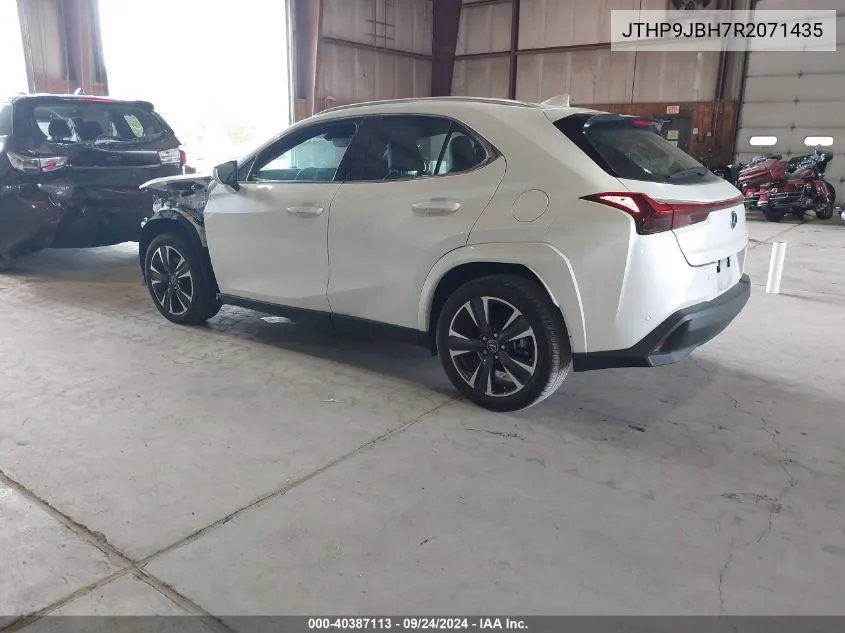 2024 Lexus Ux 250H Premium VIN: JTHP9JBH7R2071435 Lot: 40387113