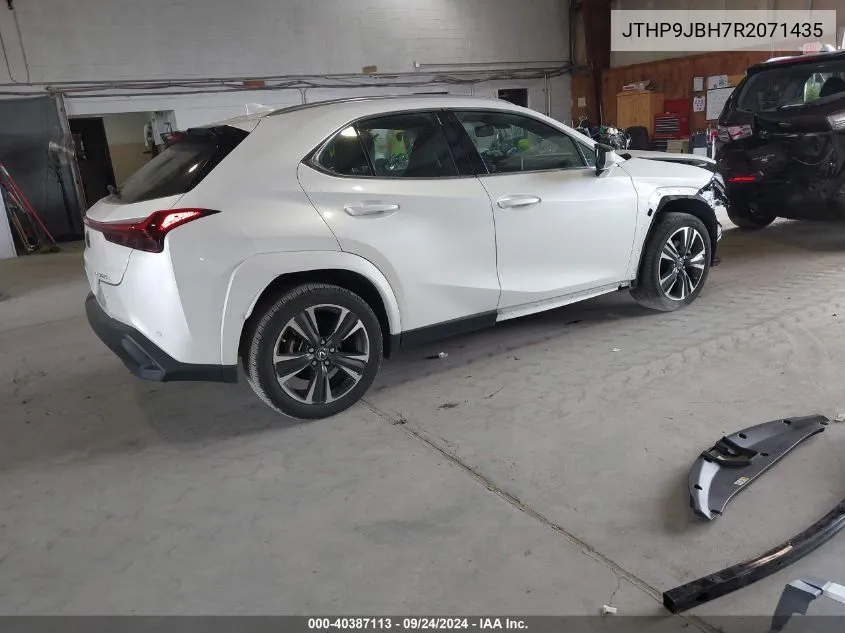 2024 Lexus Ux 250H Premium VIN: JTHP9JBH7R2071435 Lot: 40387113