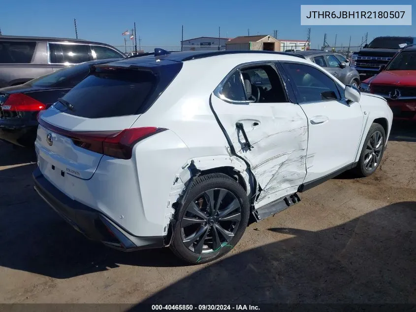 2024 Lexus Ux 250H F Sport Handling VIN: JTHR6JBH1R2180507 Lot: 40465850