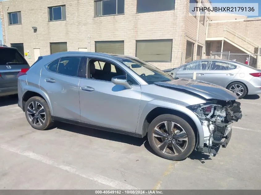 2024 Lexus Ux 250H Premium VIN: JTHP6JBHXR2179136 Lot: 40549162