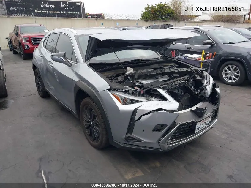 2024 Lexus Ux 250H VIN: JTHX6JBH8R2165851 Lot: 40596780