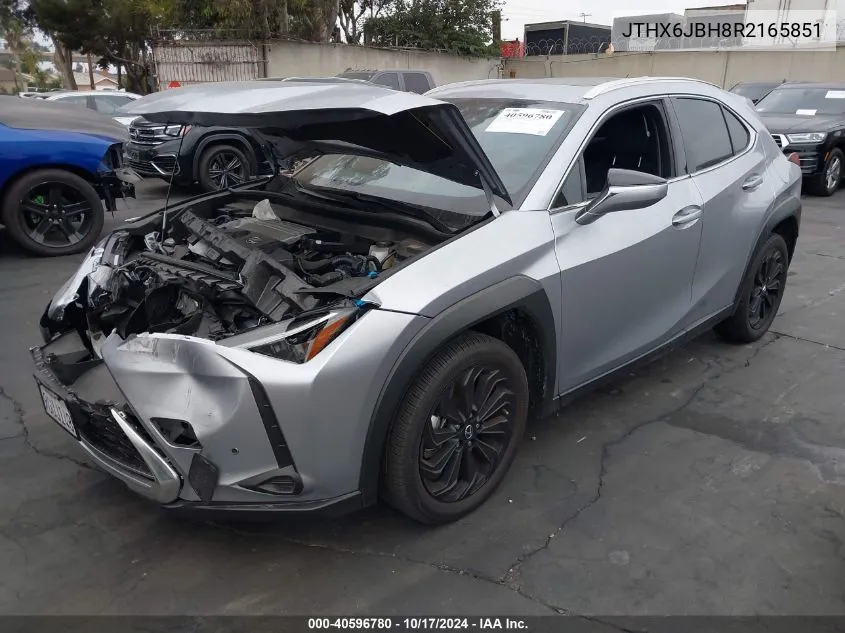 2024 Lexus Ux 250H VIN: JTHX6JBH8R2165851 Lot: 40596780