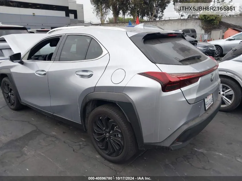 2024 Lexus Ux 250H VIN: JTHX6JBH8R2165851 Lot: 40596780