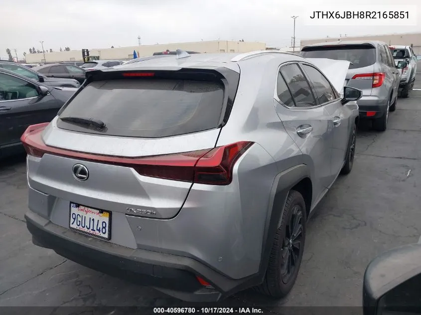 2024 Lexus Ux 250H VIN: JTHX6JBH8R2165851 Lot: 40596780