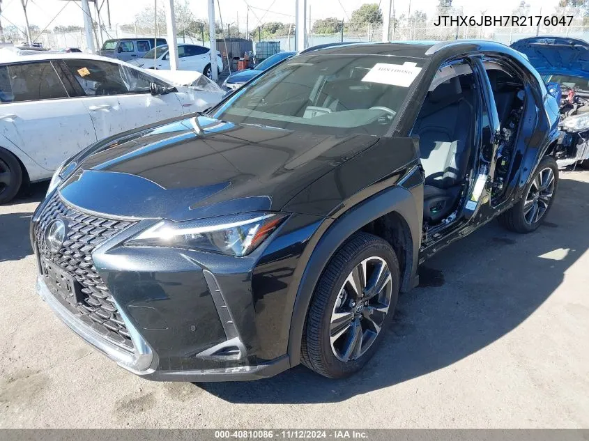 2024 Lexus Ux 250H VIN: JTHX6JBH7R2176047 Lot: 40810086