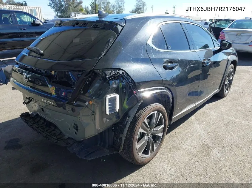 2024 Lexus Ux 250H VIN: JTHX6JBH7R2176047 Lot: 40810086