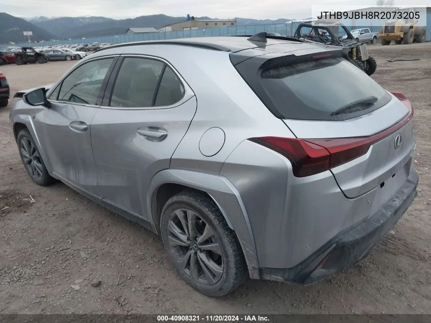 2024 Lexus Ux 250H F Sport Design VIN: JTHB9JBH8R2073205 Lot: 40908321