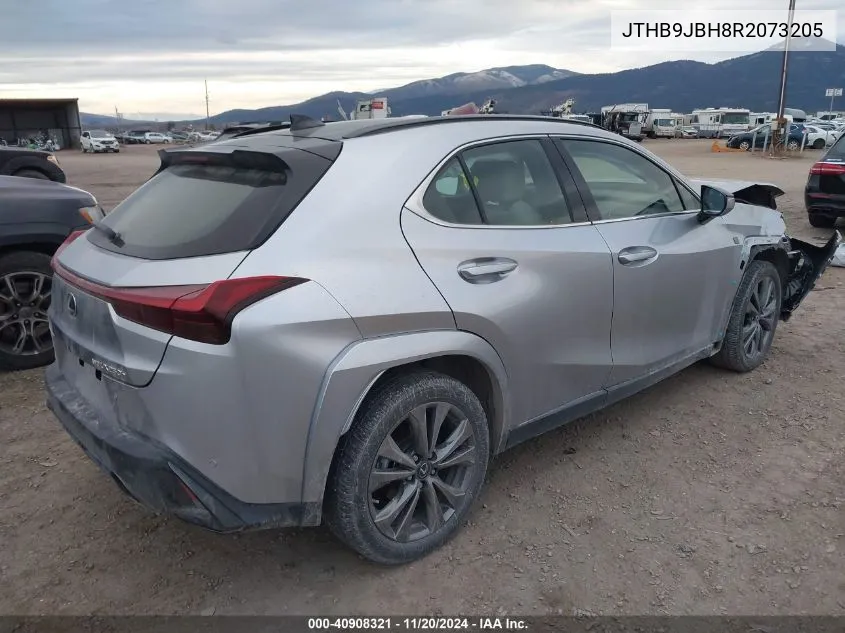 2024 Lexus Ux 250H F Sport Design VIN: JTHB9JBH8R2073205 Lot: 40908321