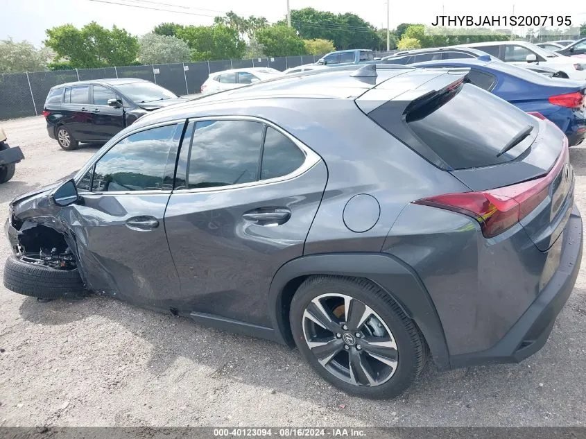 2025 Lexus Ux 300H Base/300H Premium/30 VIN: JTHYBJAH1S2007195 Lot: 40123094