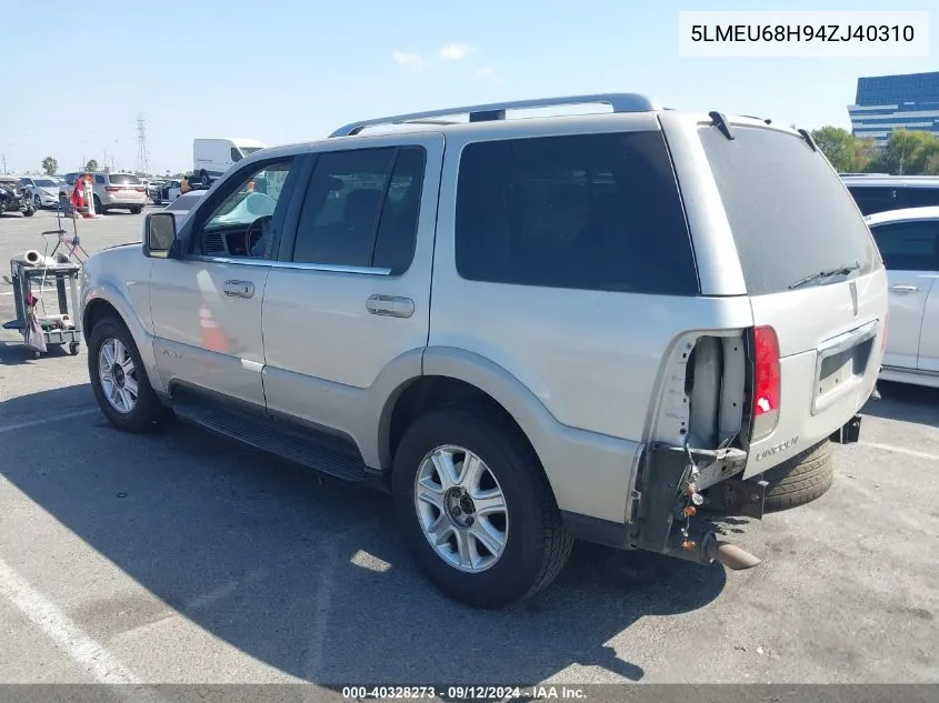 5LMEU68H94ZJ40310 2004 Lincoln Aviator