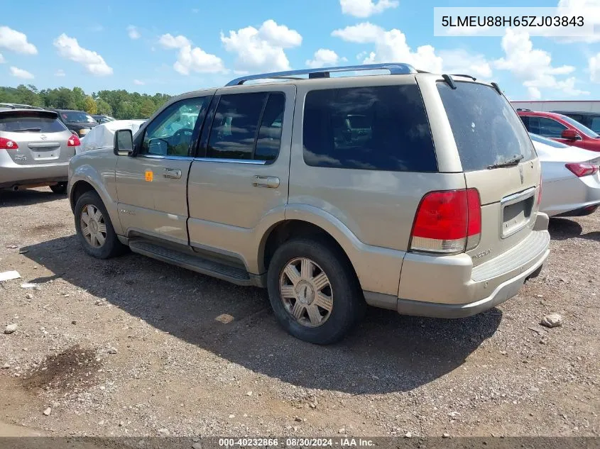 5LMEU88H65ZJ03843 2005 Lincoln Aviator