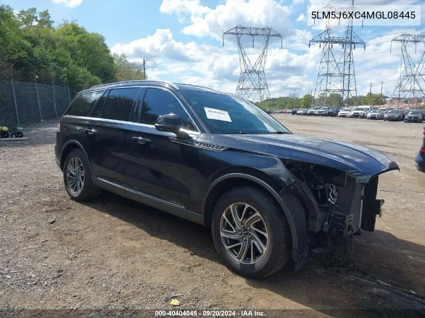 5LM5J6XC4MGL08445 2021 Lincoln Aviator Standard