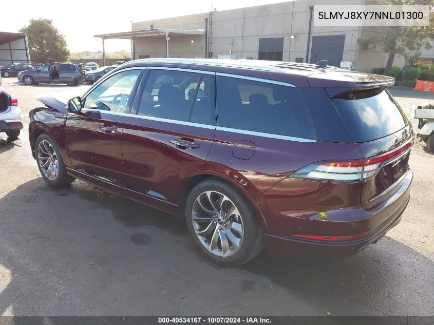 2022 Lincoln Aviator Grand Touring VIN: 5LMYJ8XY7NNL01300 Lot: 40534167