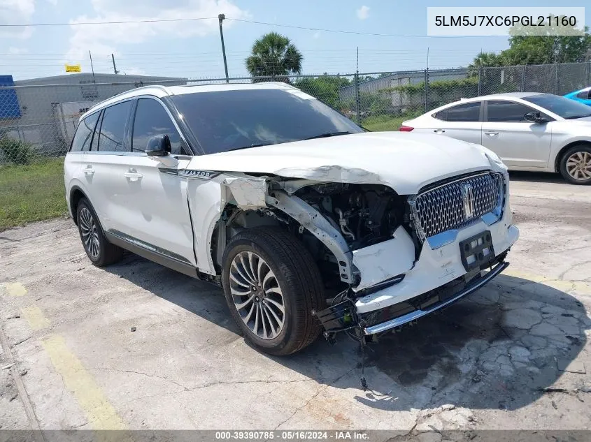 5LM5J7XC6PGL21160 2023 Lincoln Aviator Reserve