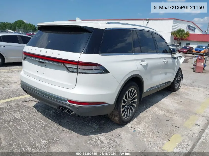 5LM5J7XC6PGL21160 2023 Lincoln Aviator Reserve