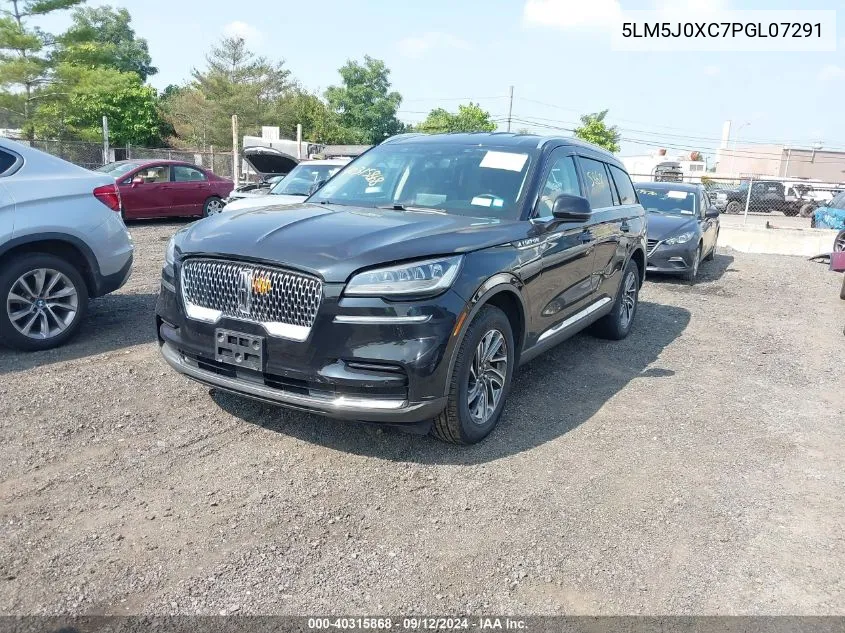 2023 Lincoln Aviator VIN: 5LM5J0XC7PGL07291 Lot: 40315868