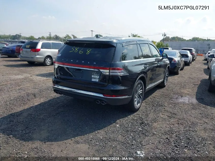 2023 Lincoln Aviator VIN: 5LM5J0XC7PGL07291 Lot: 40315868