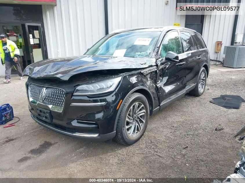 2023 Lincoln Aviator Livery VIN: 5LM5J0WC0PGL09577 Lot: 40346074